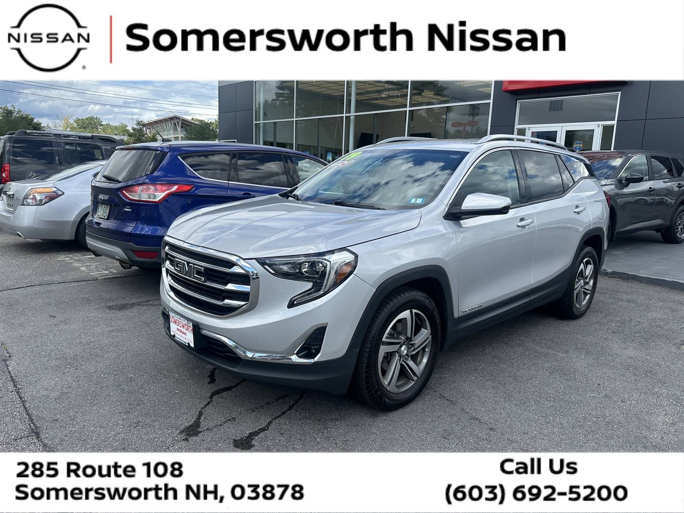 2019 GMC Terrain SLT — SUV — 87,538 mi — Somersworth, NH