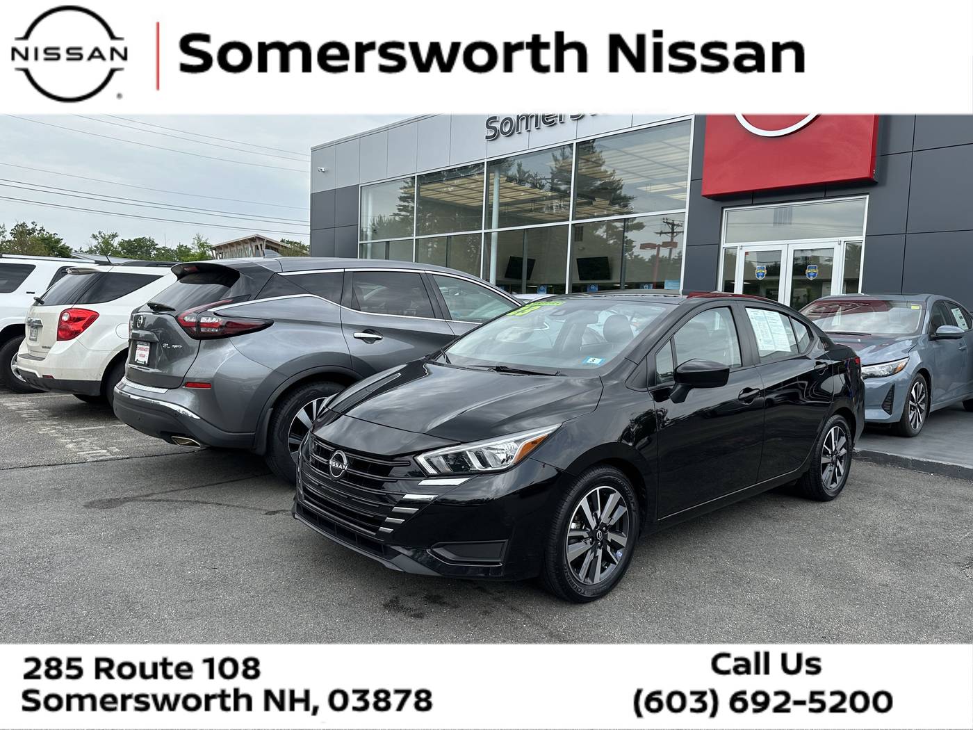 2023 Nissan Versa SV — Sedan — 53,033 mi — Somersworth, NH