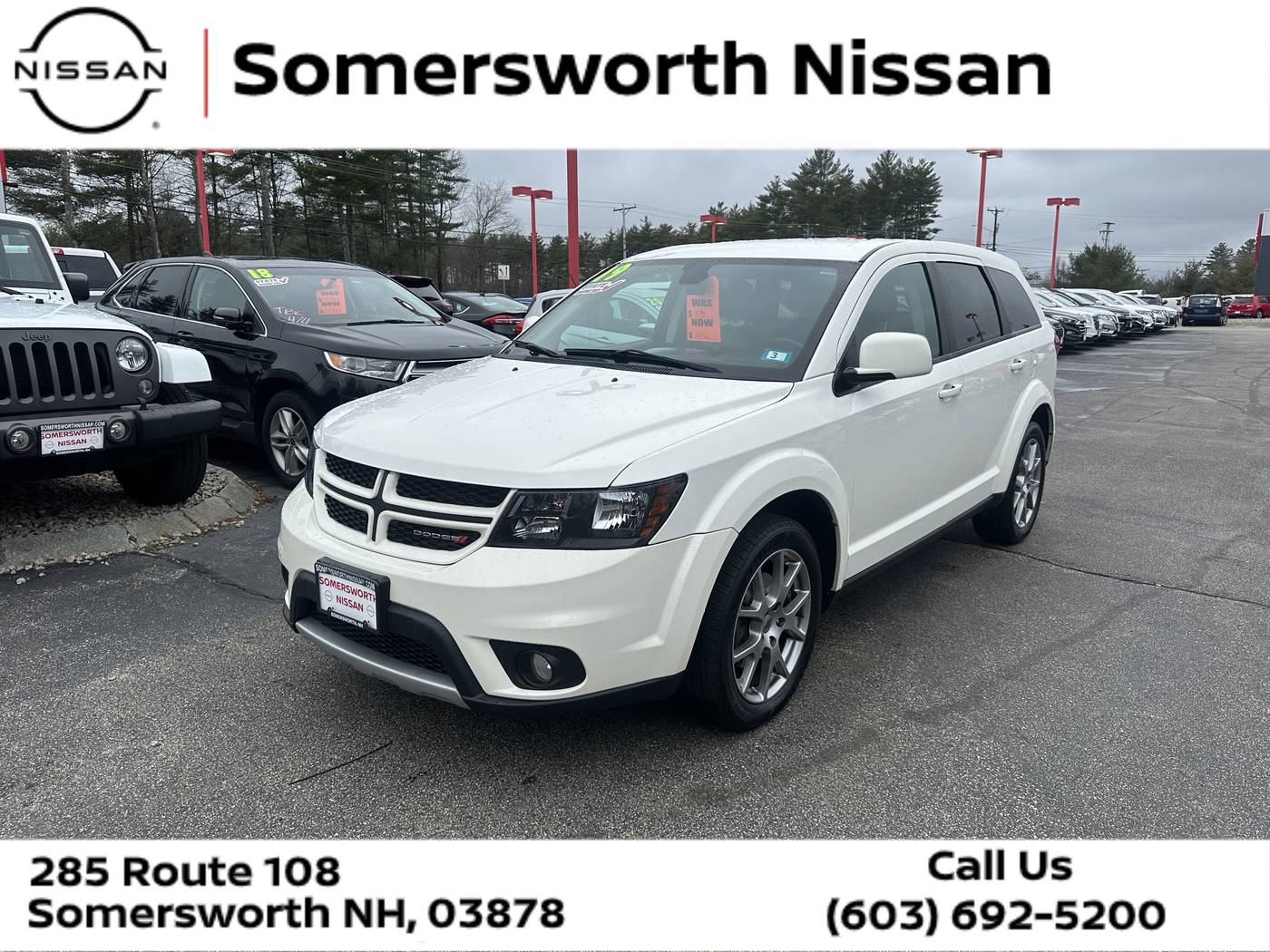 2019 Dodge Journey GT — SUV — 83,125 mi — Somersworth, NH