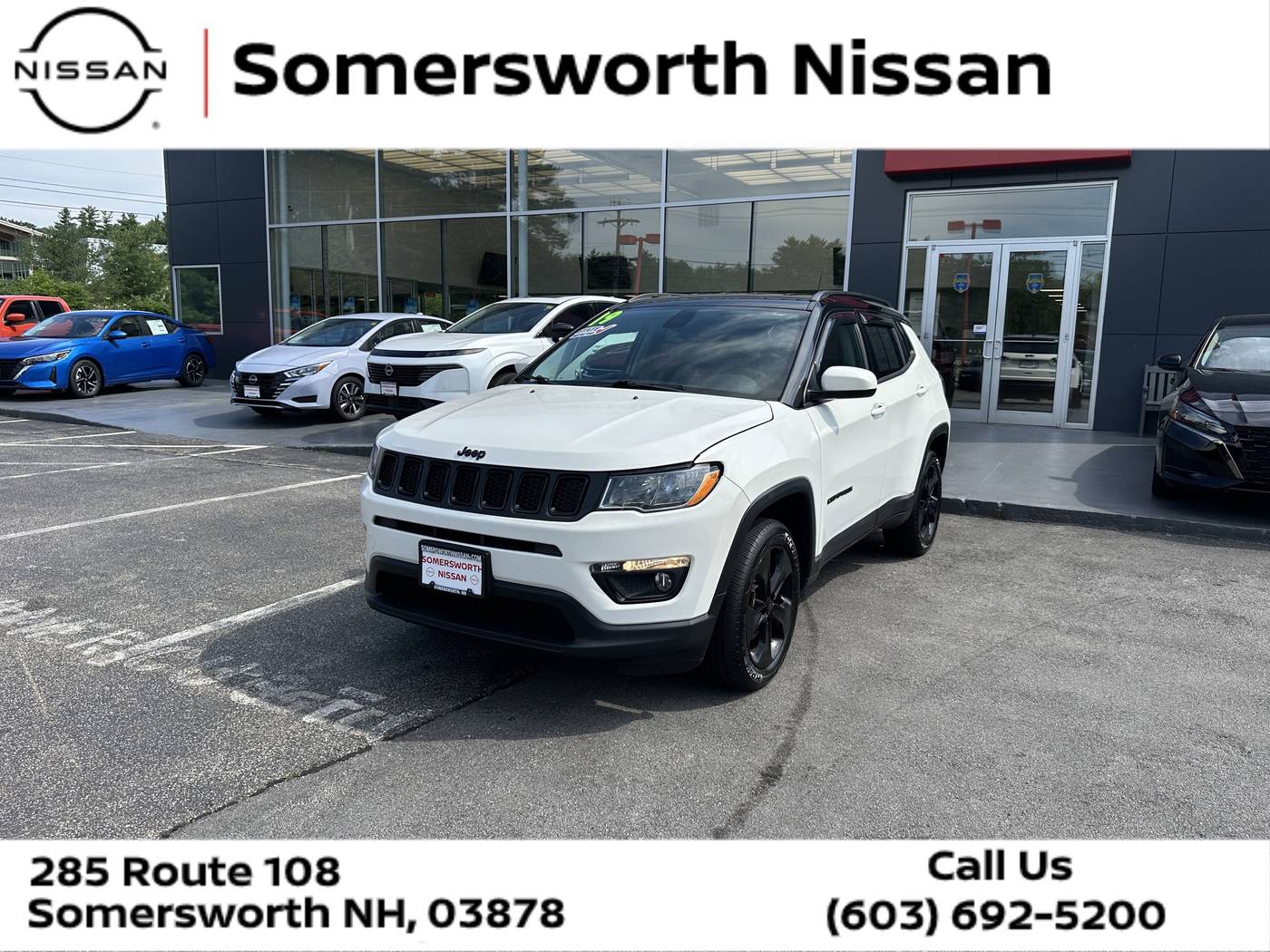 2019 Jeep Compass Altitude — SUV — 87,145 mi — Somersworth, NH