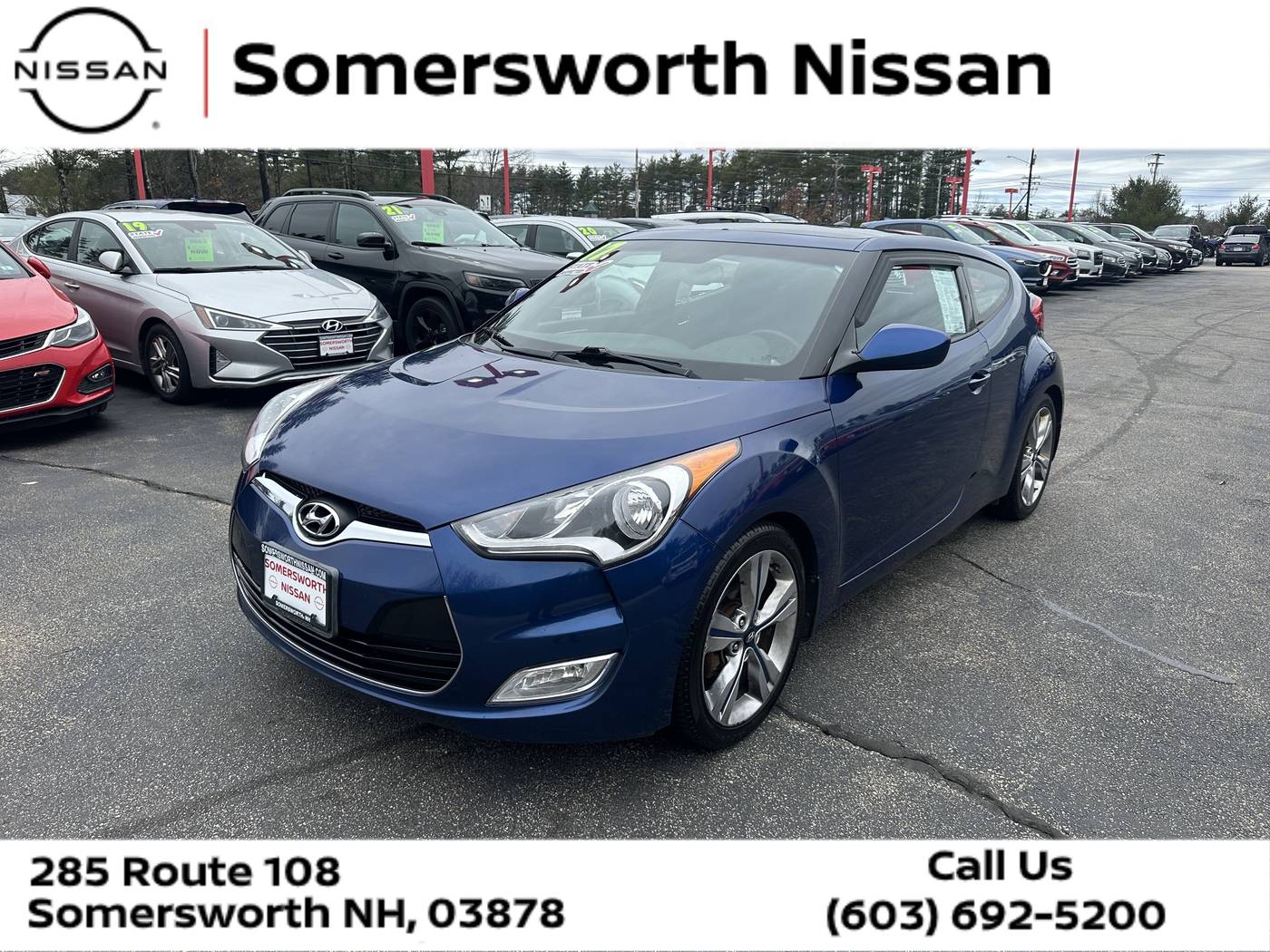 2017 Hyundai Veloster Value Edition — Hatchback — 79,707 mi — Somersworth, NH
