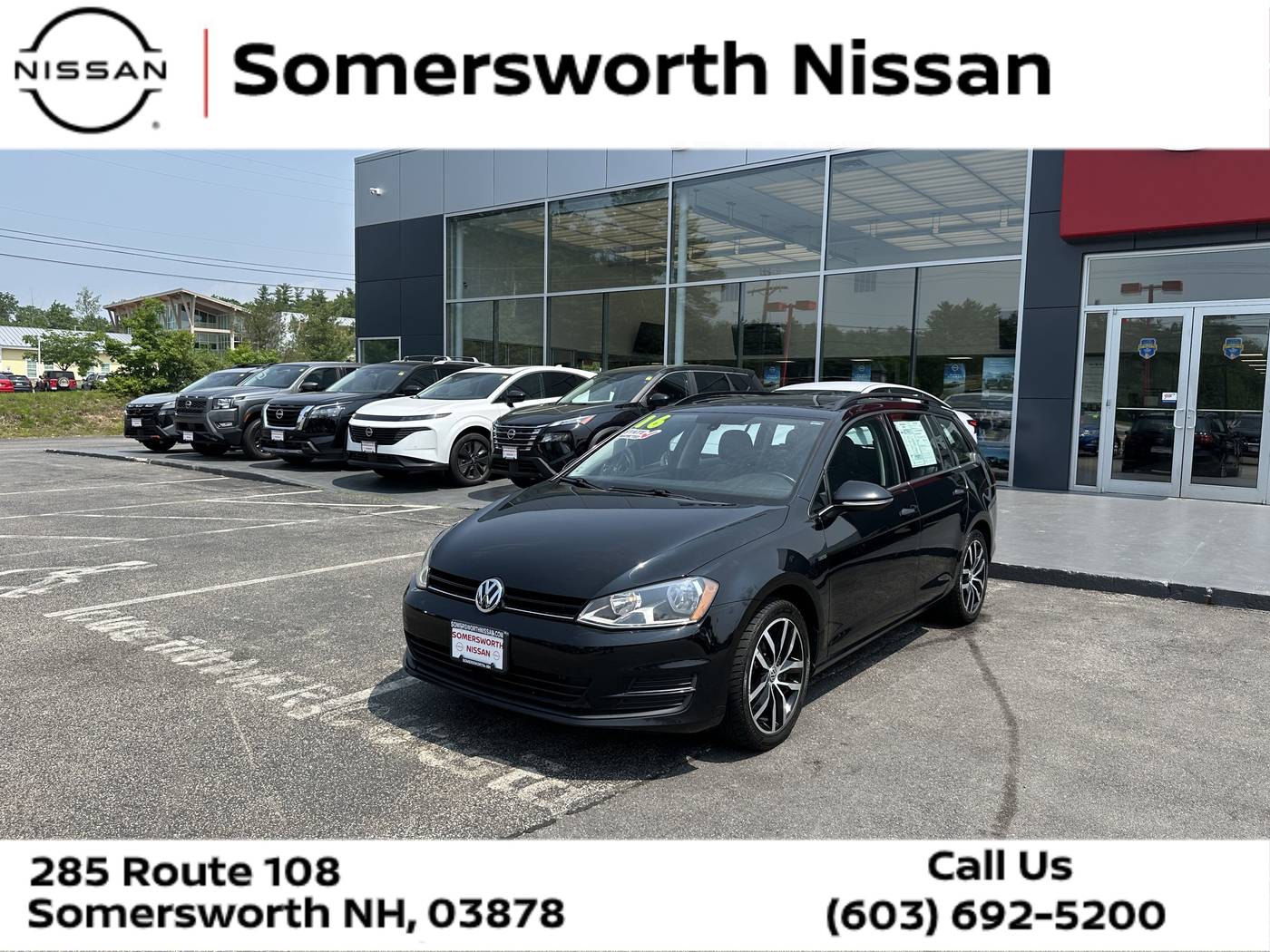 2016 Volkswagen Golf TSI S — Wagon — 92,281 mi — Somersworth, NH