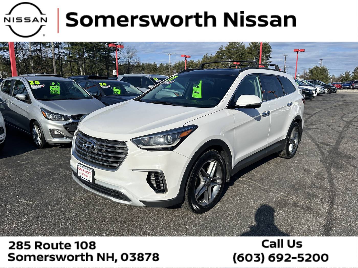 2017 Hyundai Santa Fe SE Ultimate — SUV — 98,195 mi — Somersworth, NH