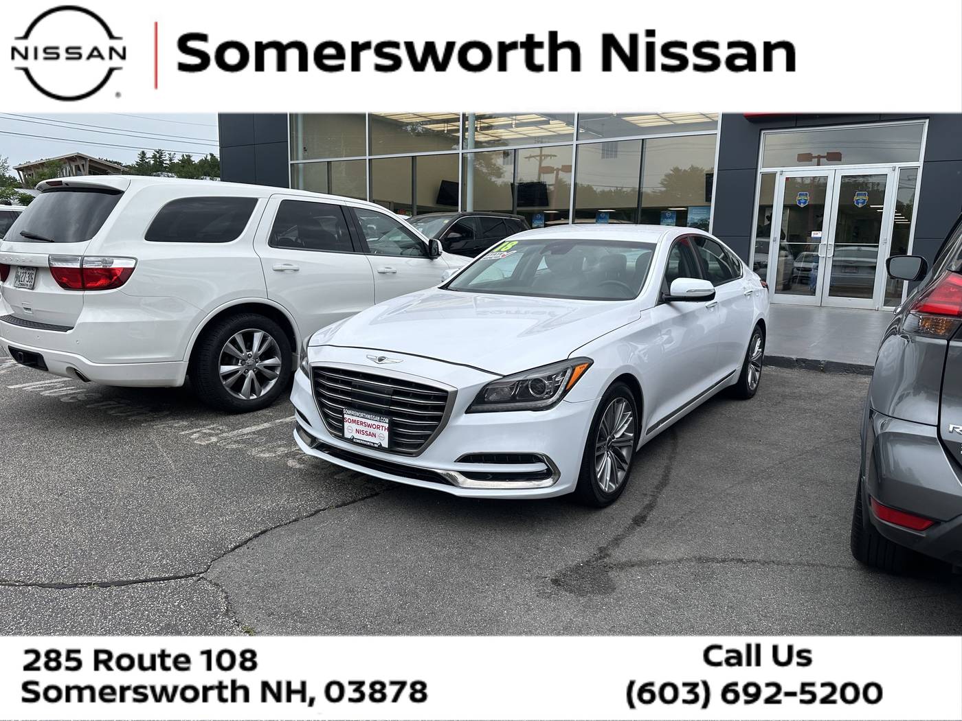 2018 Genesis G80 3.8L — Sedan — 96,855 mi — Somersworth, NH