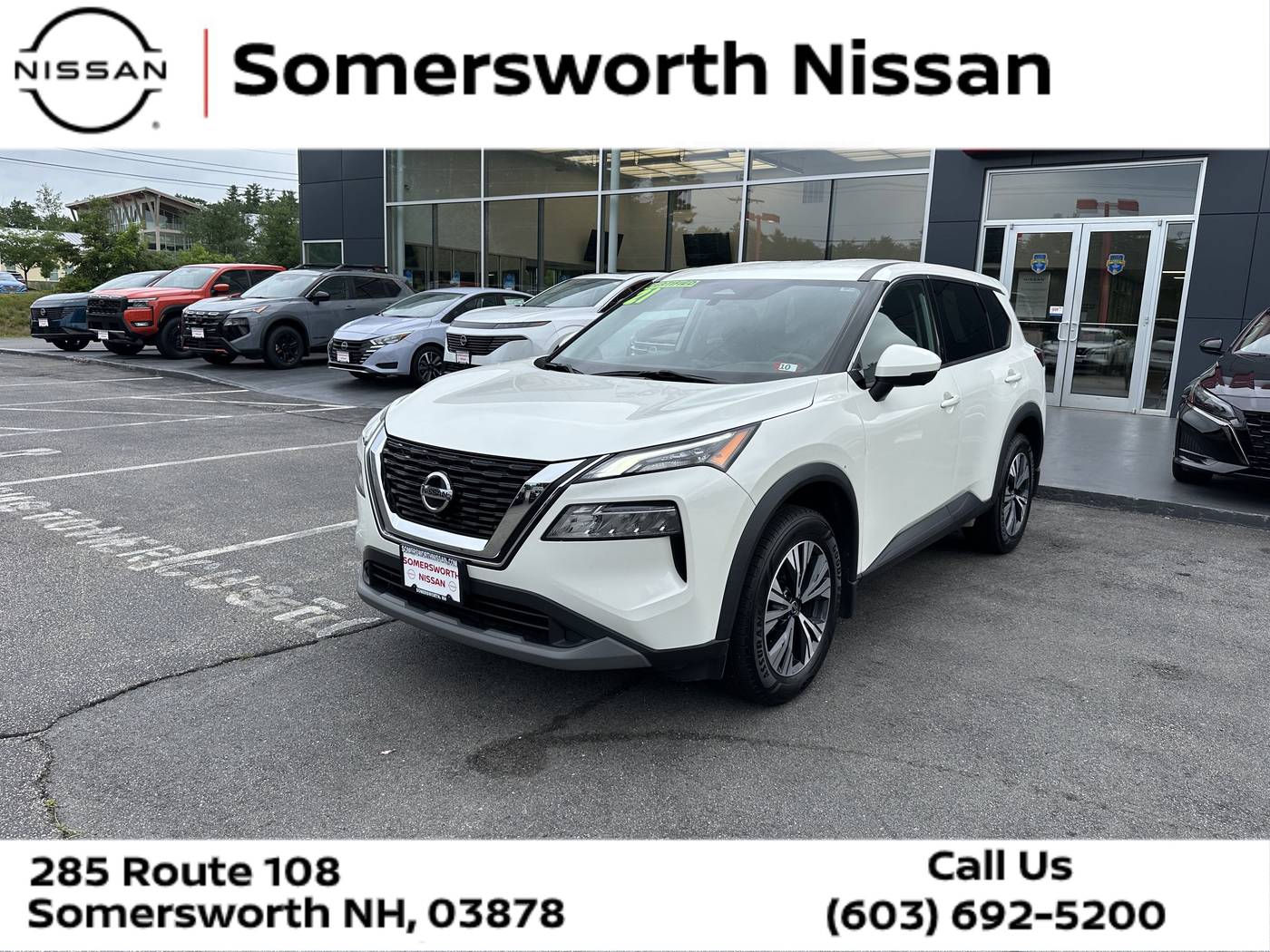 2021 Nissan Rogue SV — SUV — 51,974 mi — Somersworth, NH