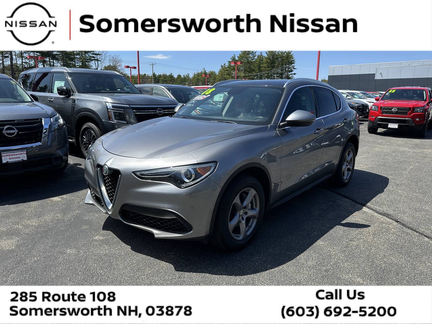 2018 Alfa Romeo Stelvio Standard — SUV — 71,902 mi — Somersworth, NH