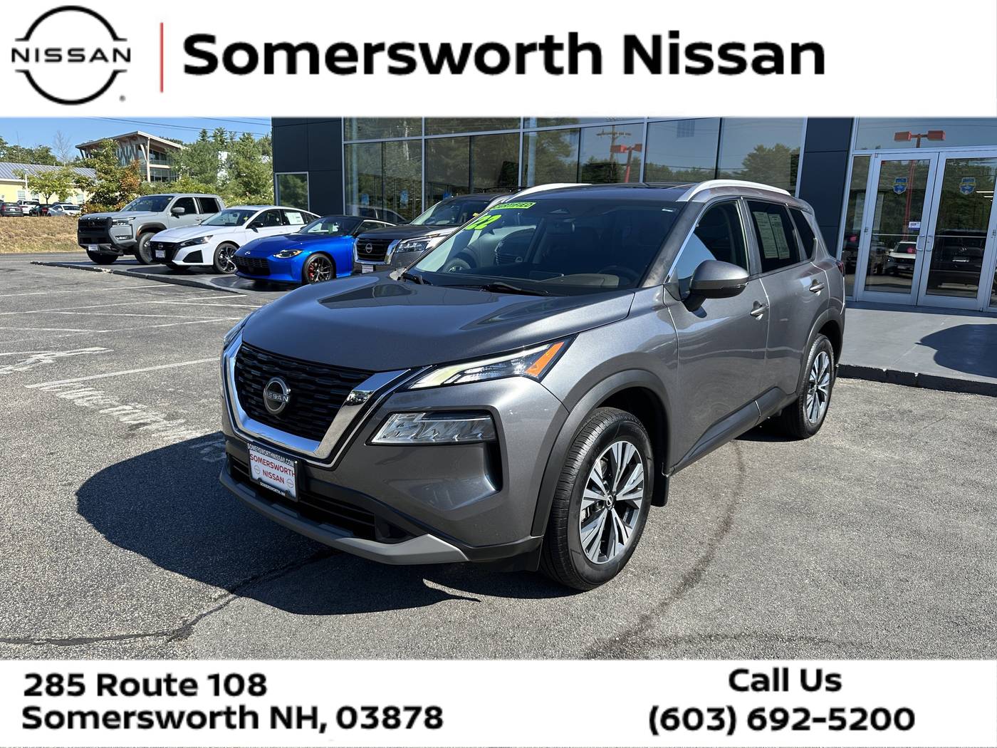 2022 Nissan Rogue SV — SUV — 38,873 mi — Somersworth, NH
