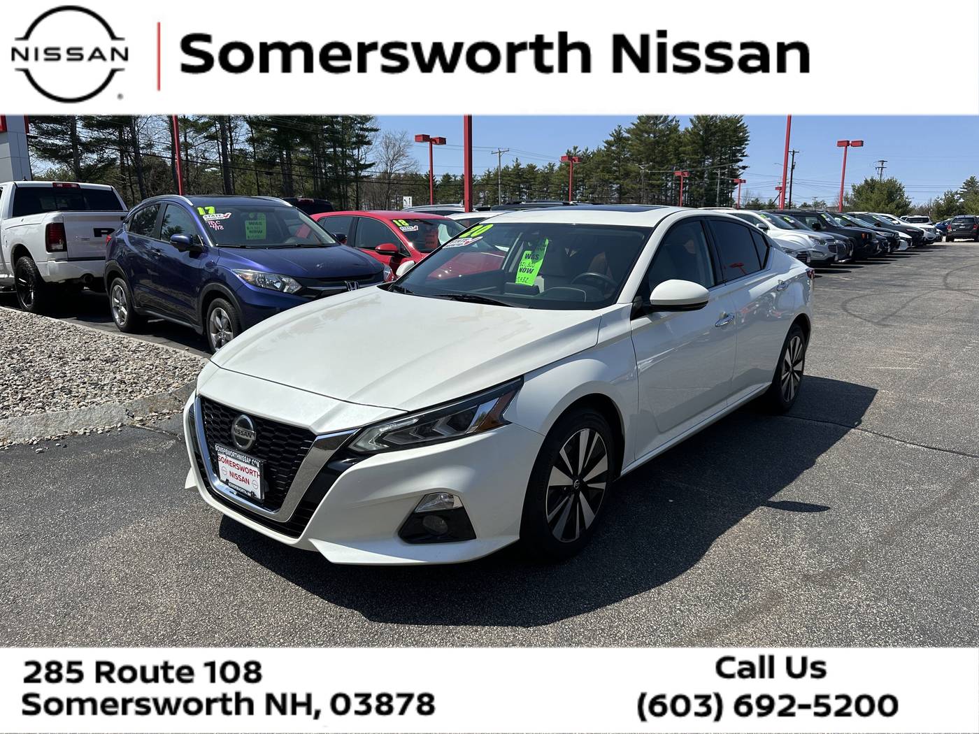 2020 Nissan Altima SV — Sedan — 80,734 mi — Somersworth, NH