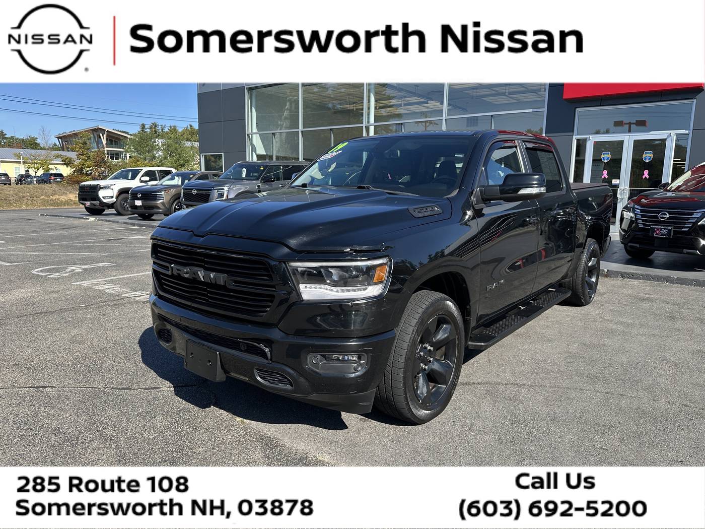 2019 Ram 1500 Big Horn/Lone Star — Pickup Truck — 92,168 mi — Somersworth, NH