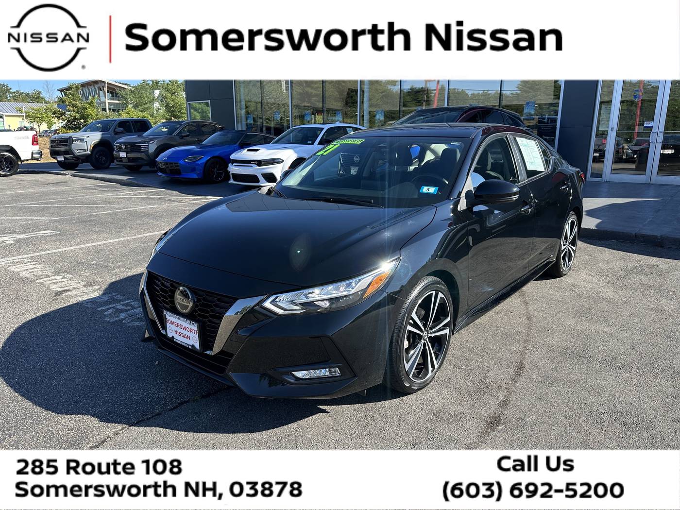 2021 Nissan Sentra SR — Sedan — 5,278 mi — Somersworth, NH
