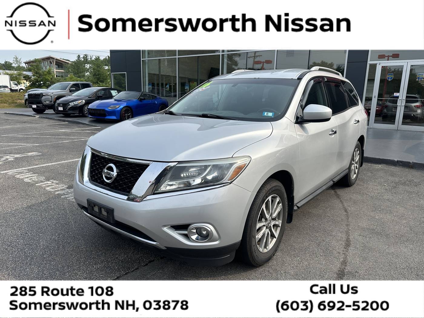 2016 Nissan Pathfinder SV — SUV — 116,099 mi — Somersworth, NH
