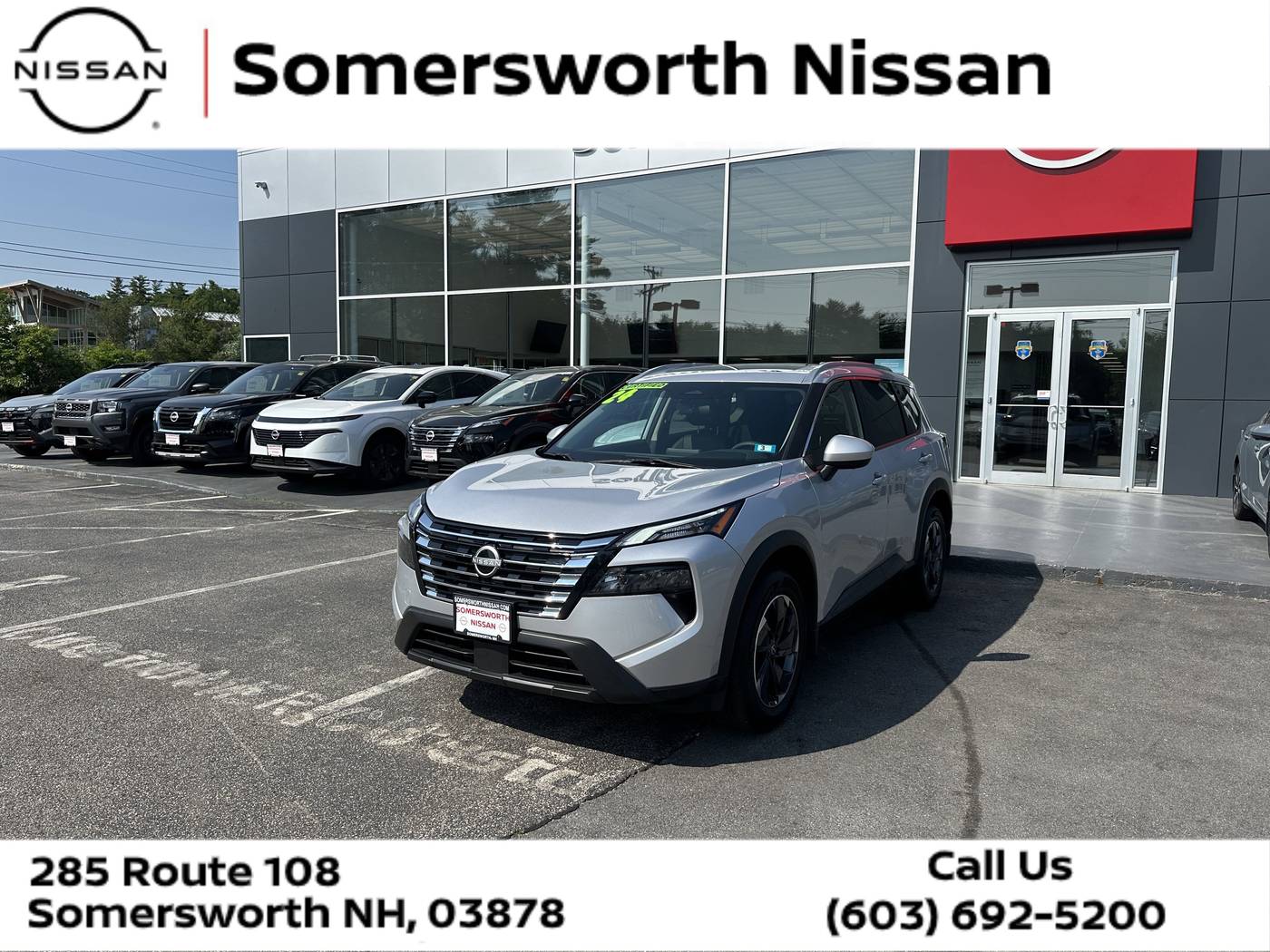 2024 Nissan Rogue SV — SUV — 2,911 mi — Somersworth, NH