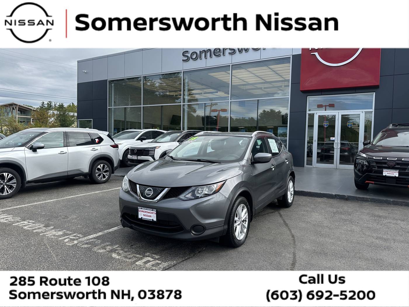 2018 Nissan Rogue Sport SV — SUV — 85,142 mi — Somersworth, NH