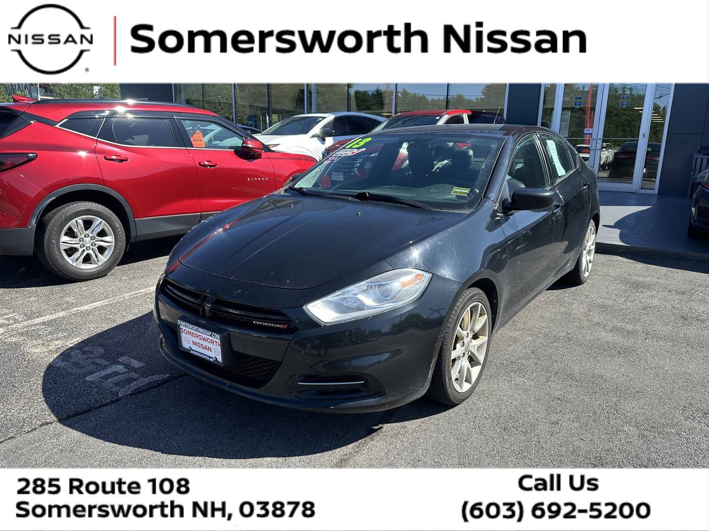 2013 Dodge Dart SXT — Sedan — 120,292 mi — Somersworth, NH
