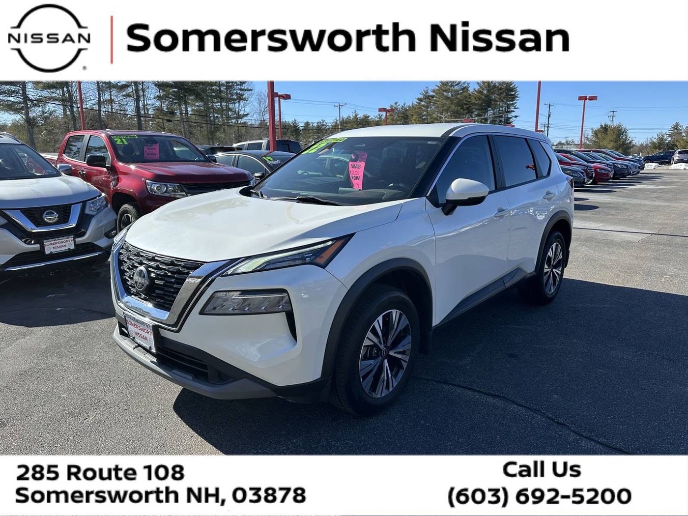 2022 Nissan Rogue SV — SUV — 16,939 mi — Somersworth, NH