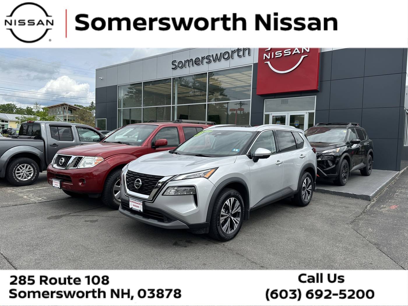 2021 Nissan Rogue SV — SUV — 44,118 mi — Somersworth, NH