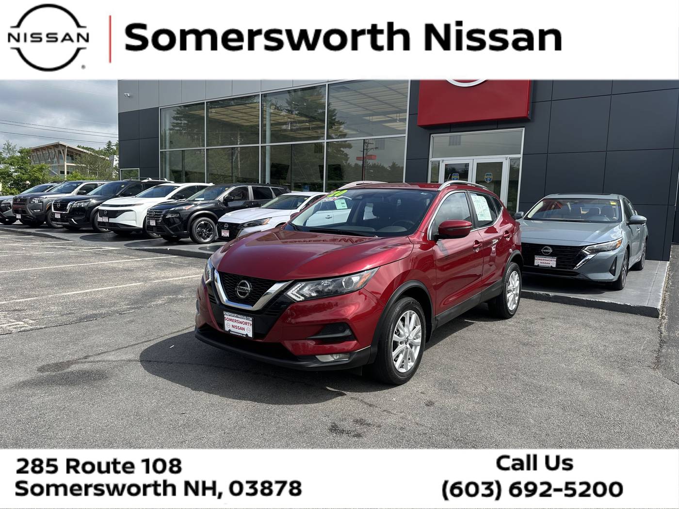 2020 Nissan Rogue Sport SV — SUV — 63,726 mi — Somersworth, NH
