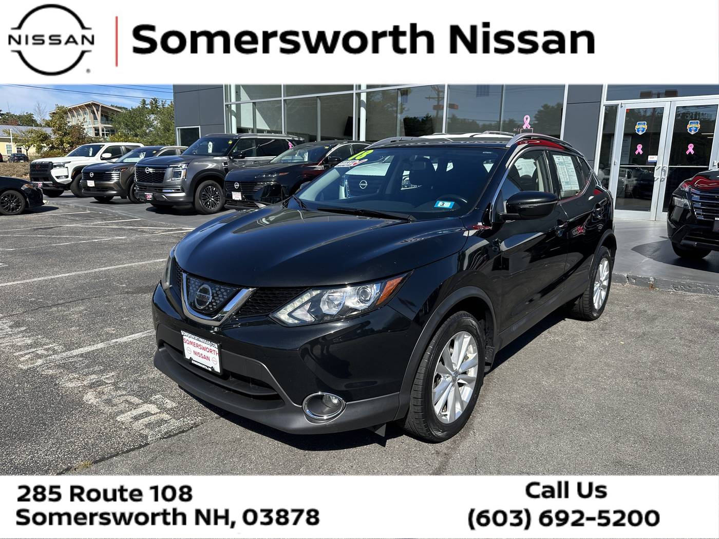 2018 Nissan Rogue Sport SV — SUV — 91,630 mi — Somersworth, NH