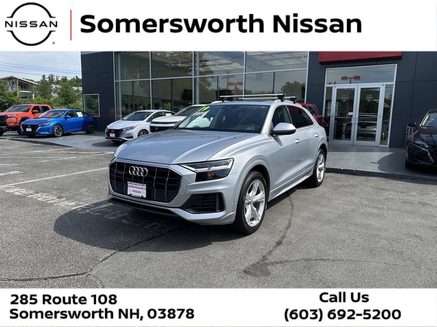2019 Audi Q8 Premium Plus — SUV — 62,659 mi — Somersworth, NH