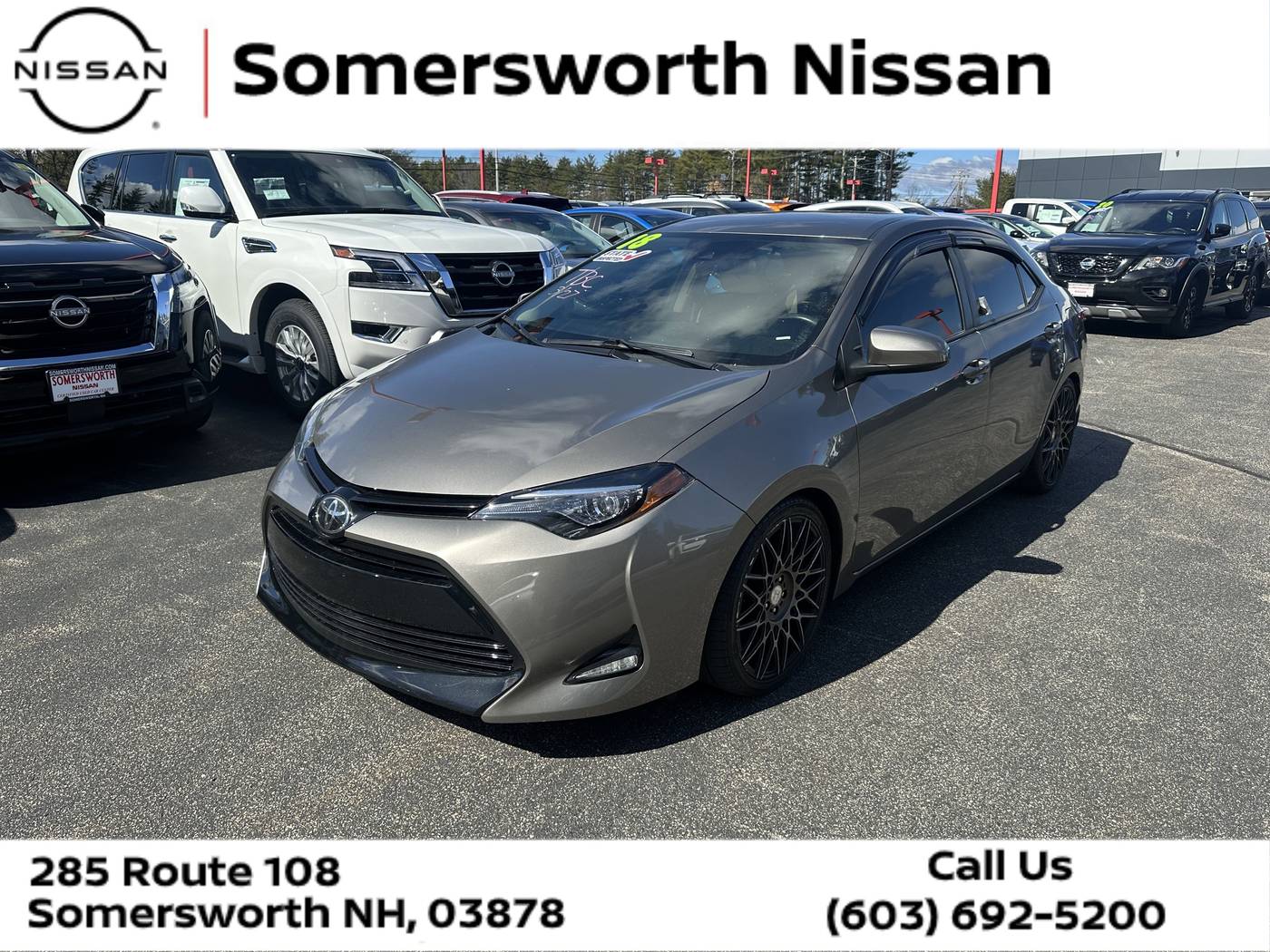 2018 Toyota Corolla L — Sedan — 78,047 mi — Somersworth, NH