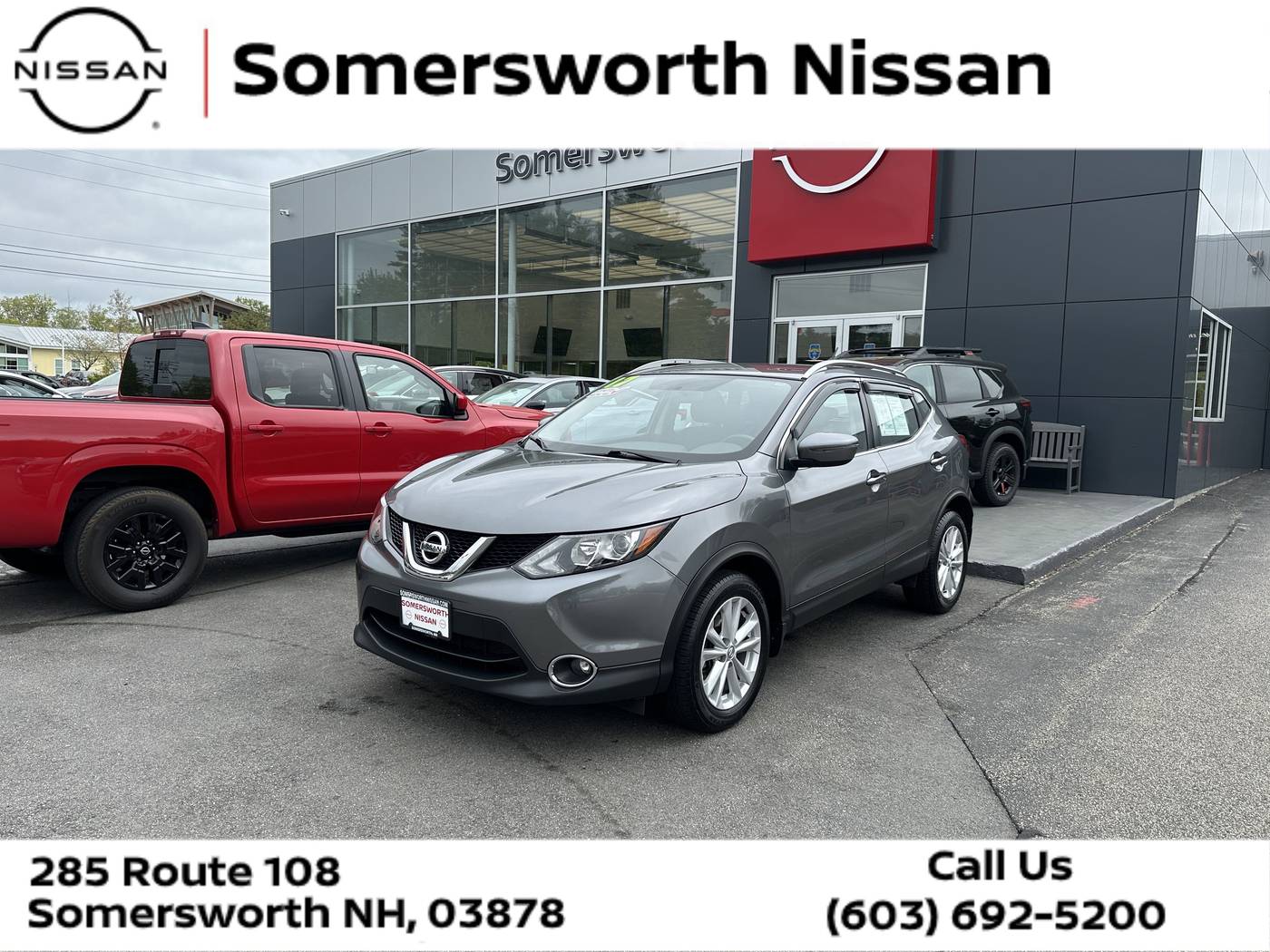 2017 Nissan Rogue Sport SV — SUV — 99,376 mi — Somersworth, NH