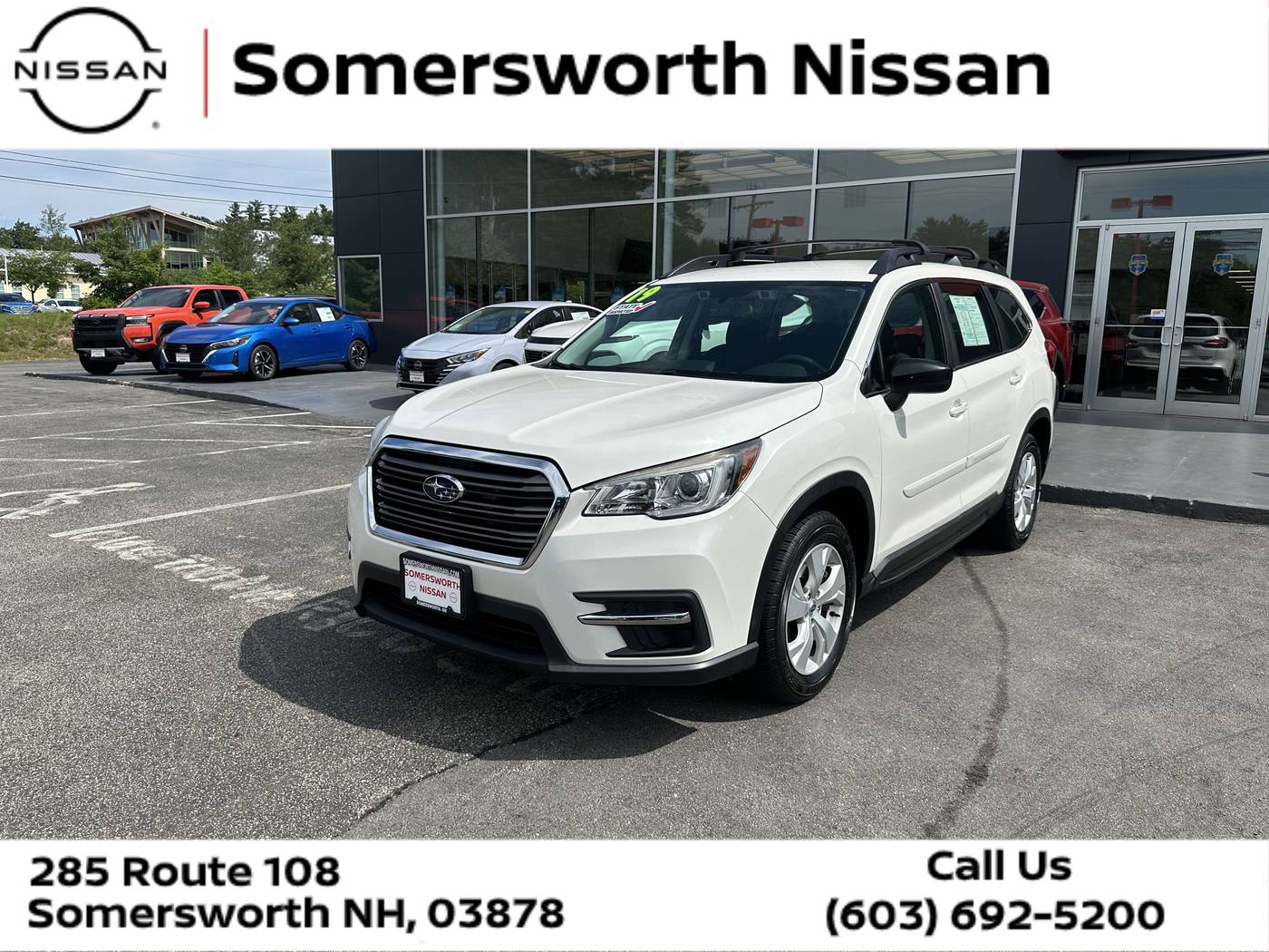 2019 Subaru Ascent Base — SUV — 98,798 mi — Somersworth, NH