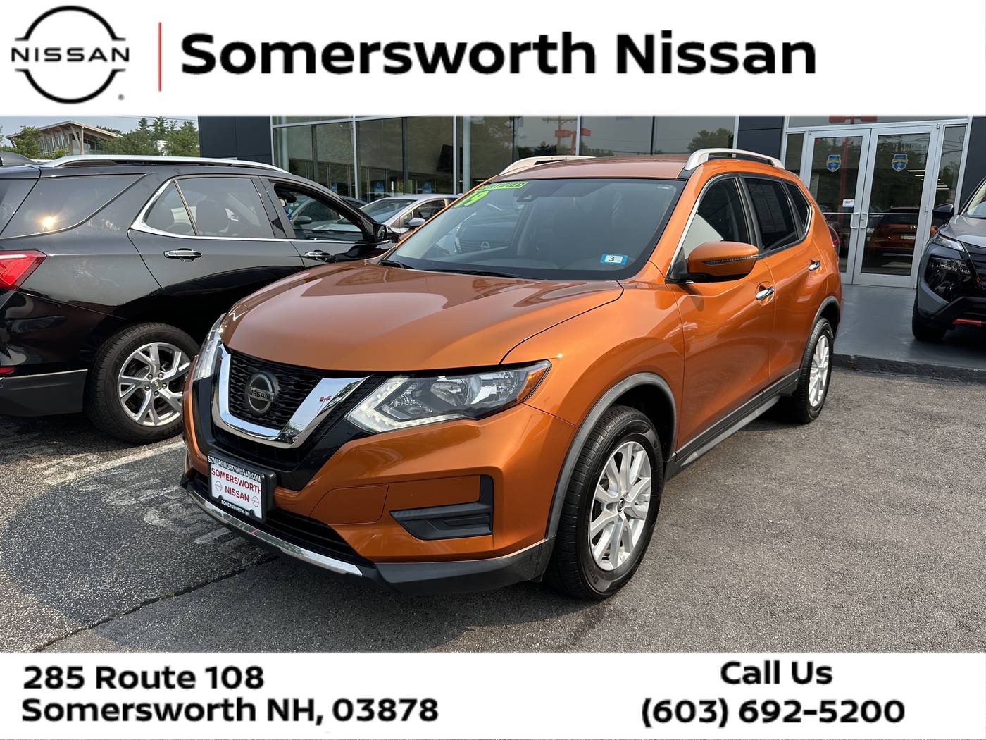 2019 Nissan Rogue SV — SUV — 54,676 mi — Somersworth, NH