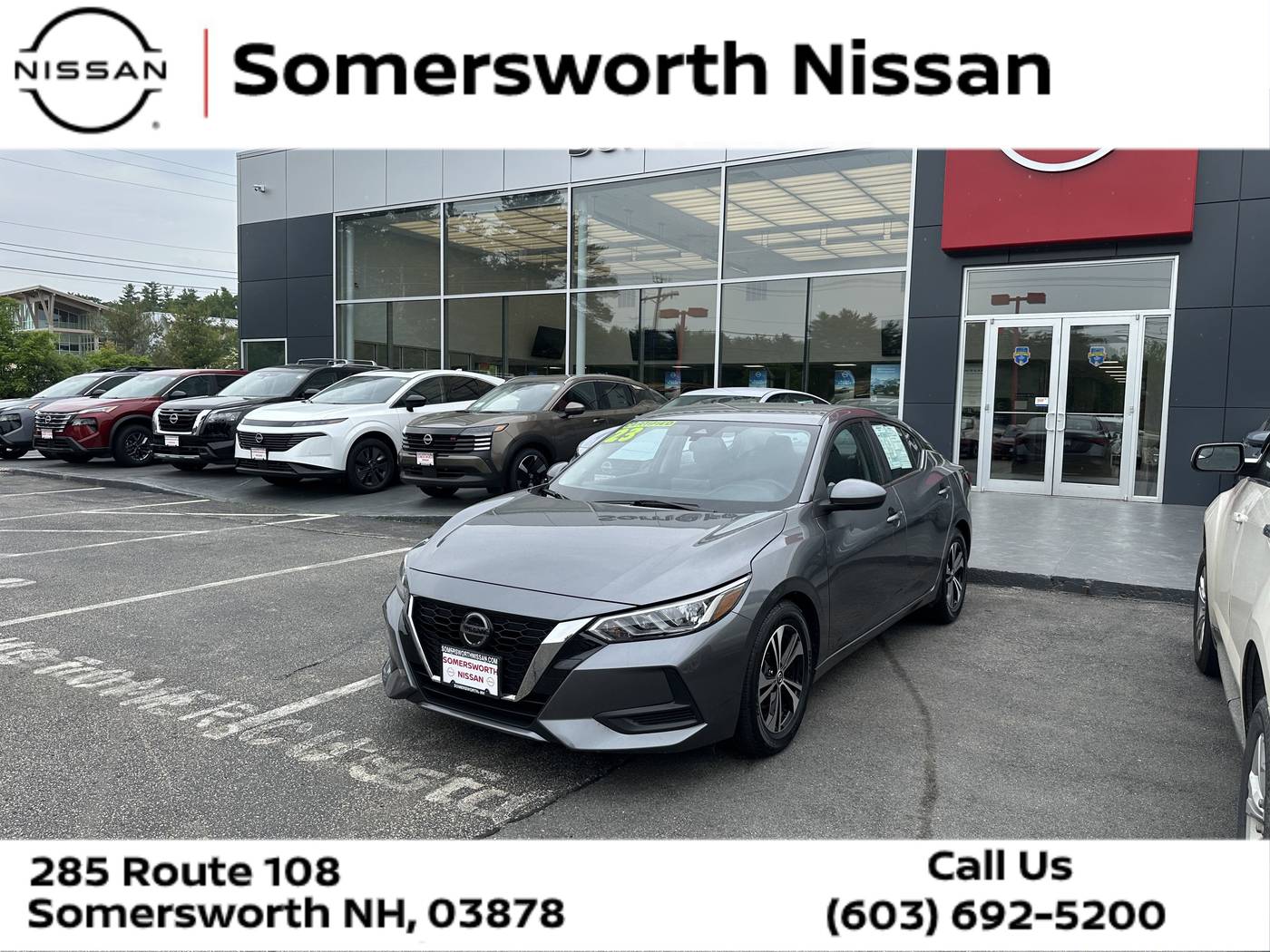2023 Nissan Sentra SV — Sedan — 33,764 mi — Somersworth, NH
