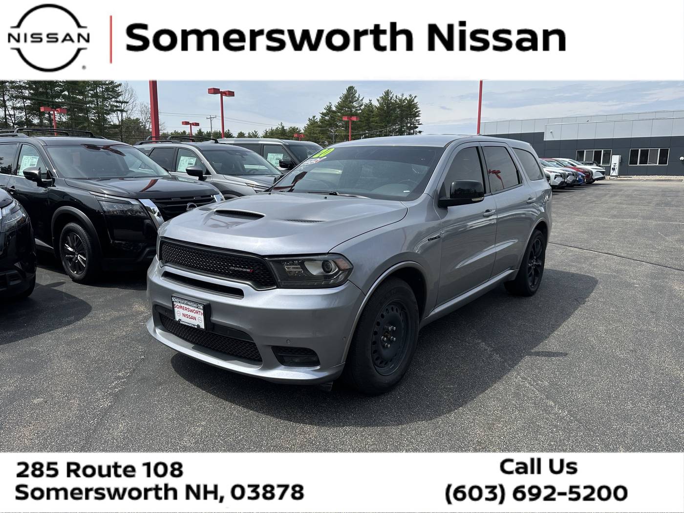 2020 Dodge Durango R/T — SUV — 68,529 mi — Somersworth, NH