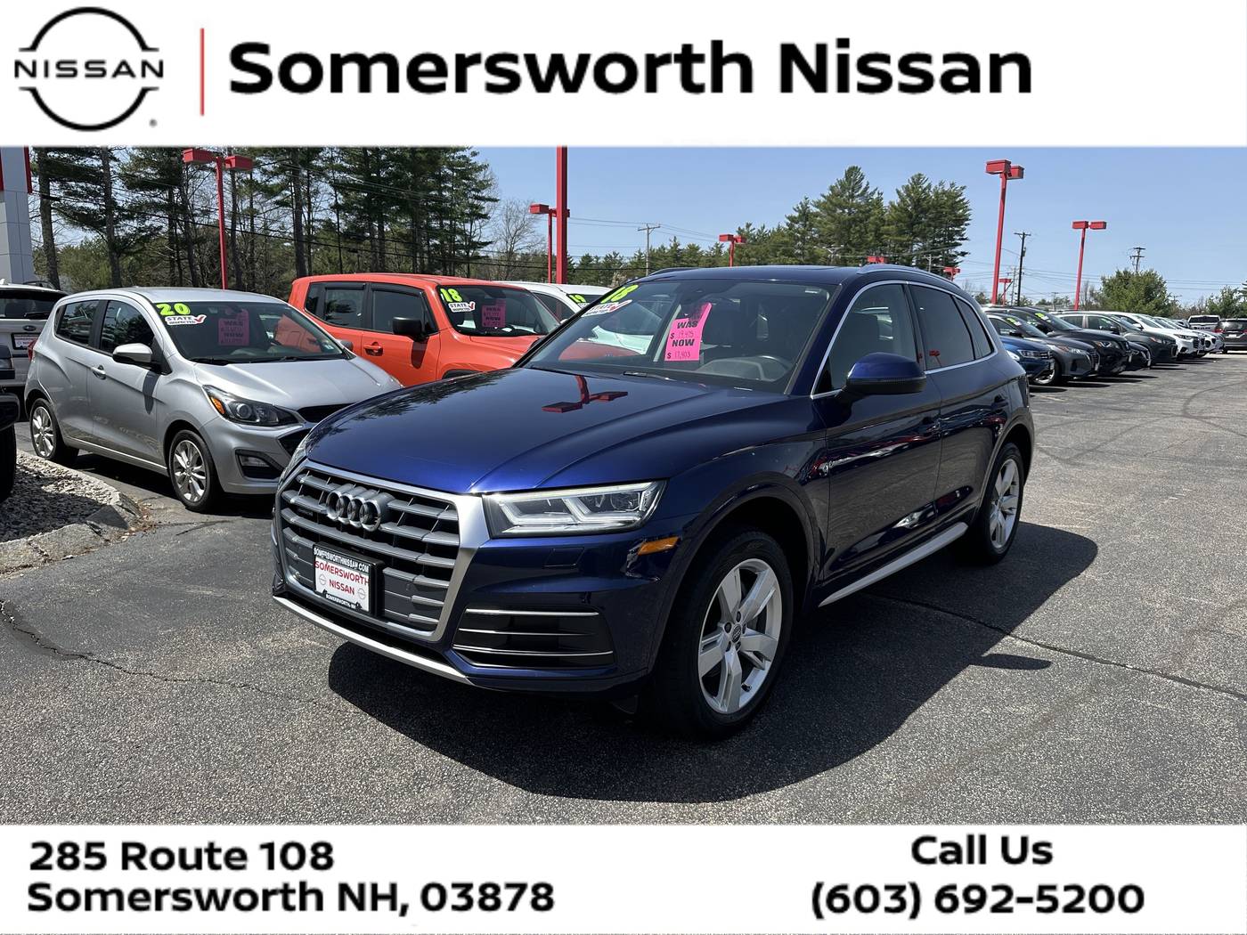 2018 Audi Q5 Premium Plus — SUV — 84,620 mi — Somersworth, NH