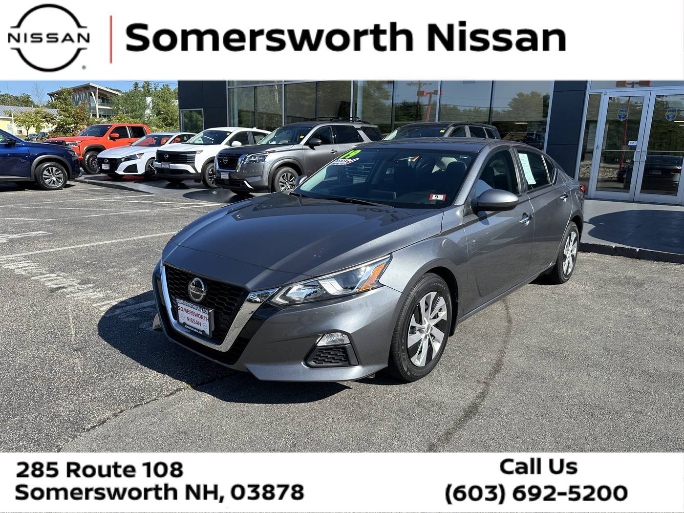 2019 Nissan Altima S — Sedan — 79,403 mi — Somersworth, NH