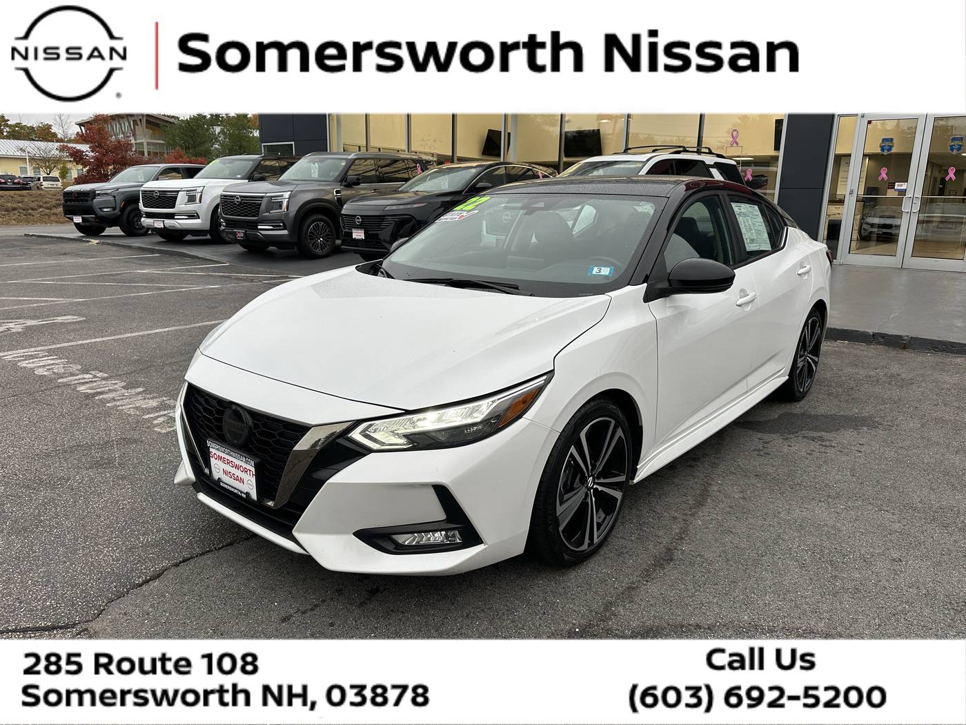 2022 Nissan Sentra SR — Sedan — 81,005 mi — Somersworth, NH