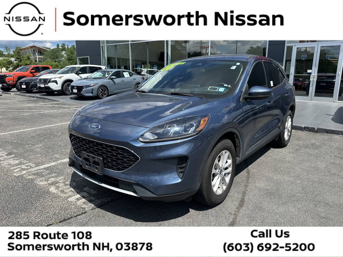 2020 Ford Escape SE — SUV — 53,981 mi — Somersworth, NH