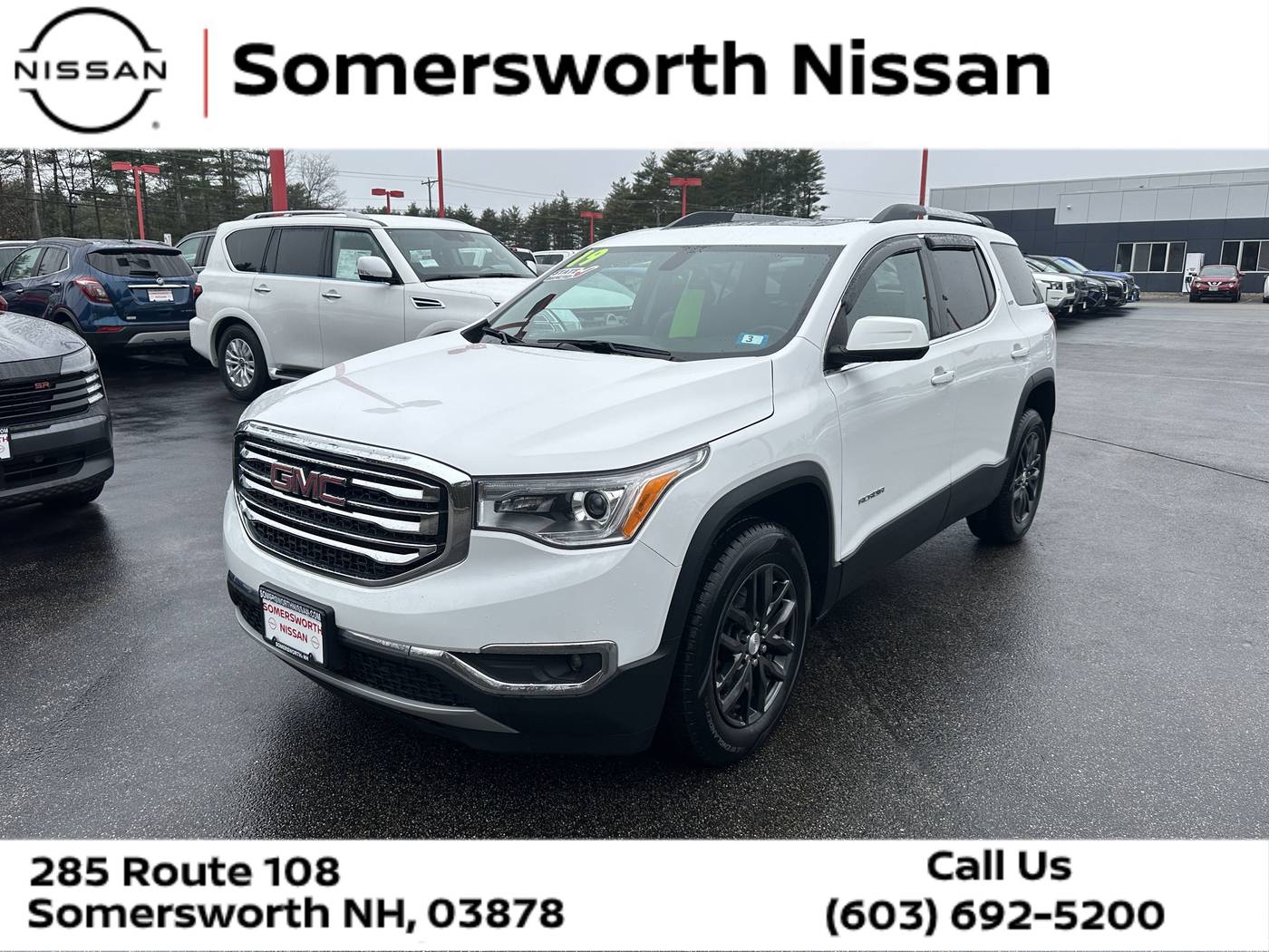 2019 GMC Acadia SLT — SUV — 80,301 mi — Somersworth, NH