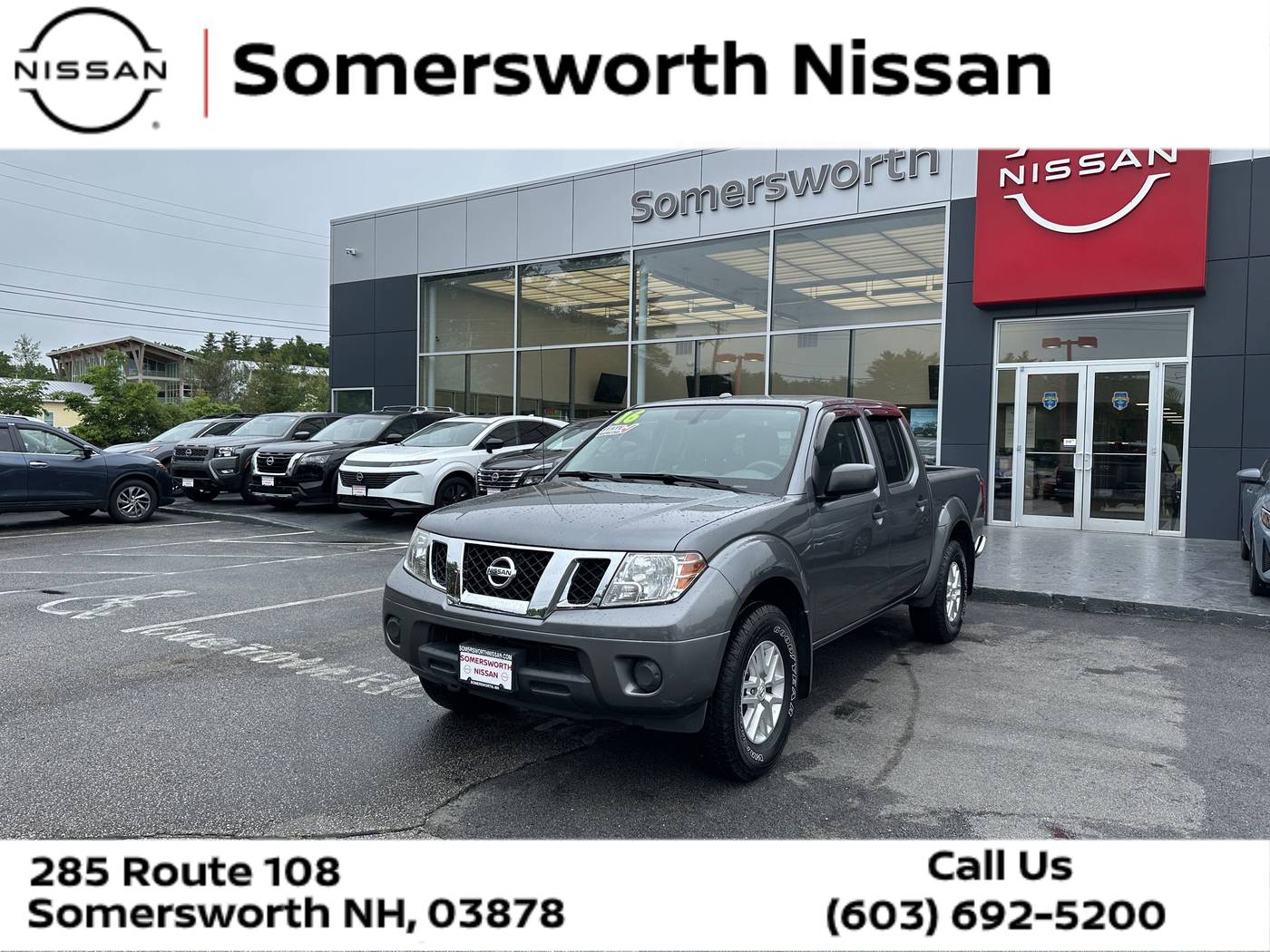 2016 Nissan Frontier SV — Pickup Truck — 88,726 mi — Somersworth, NH