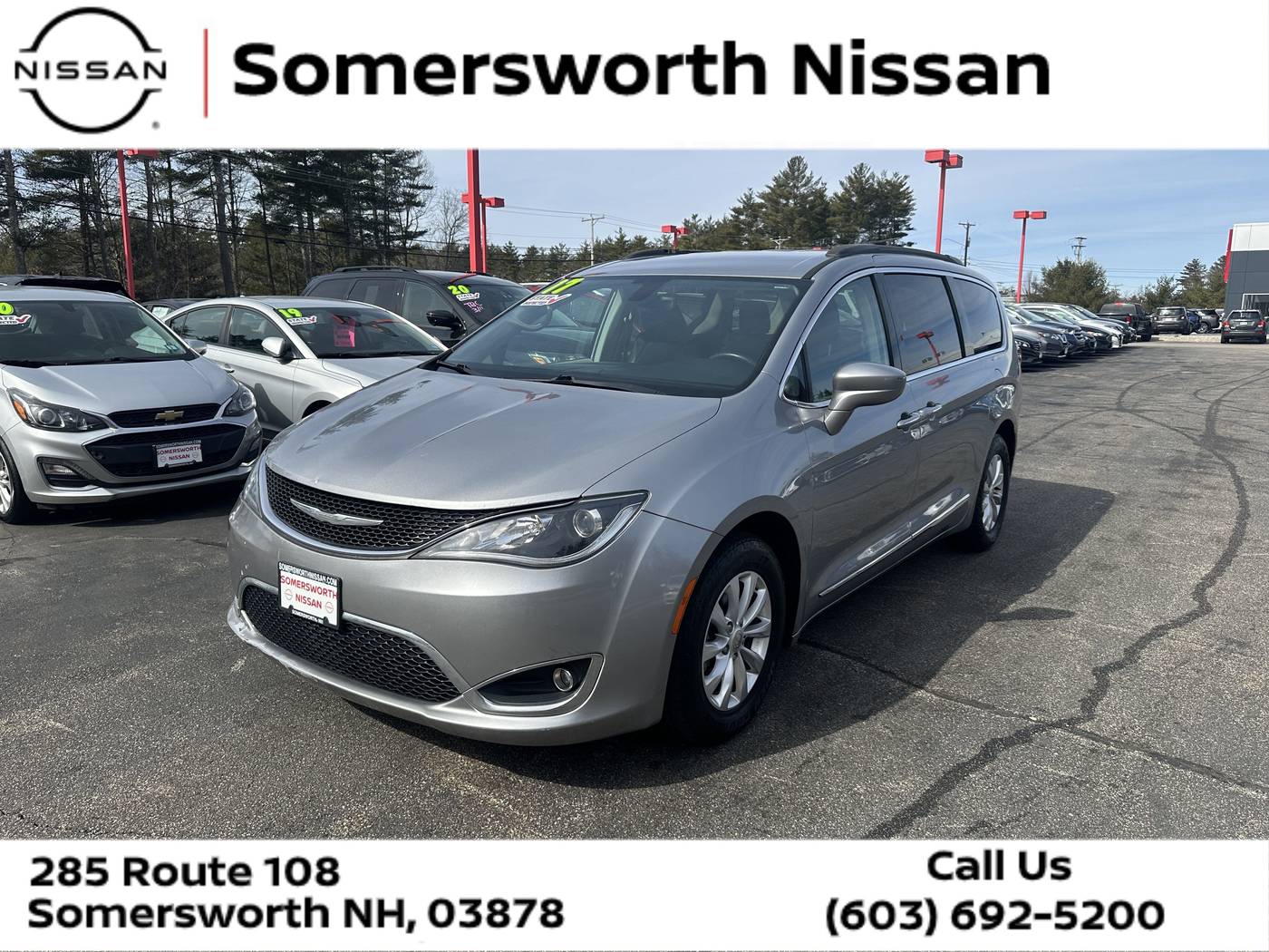 2017 Chrysler Pacifica Touring L — Minivan — 85,779 mi — Somersworth, NH