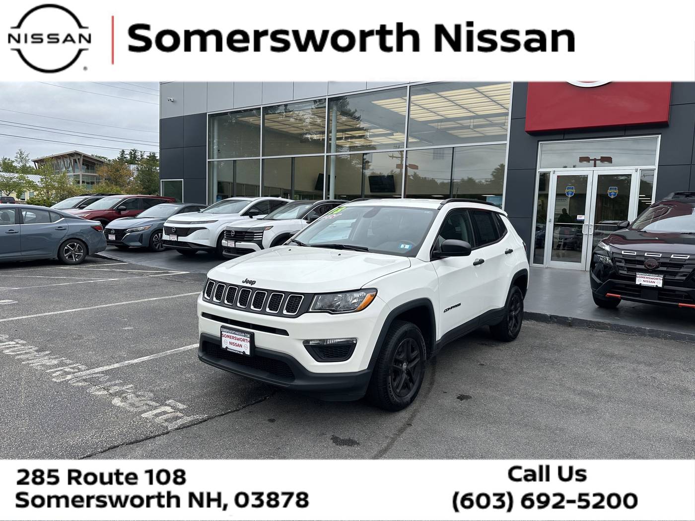 2018 Jeep Compass Sport — SUV — 95,186 mi — Somersworth, NH