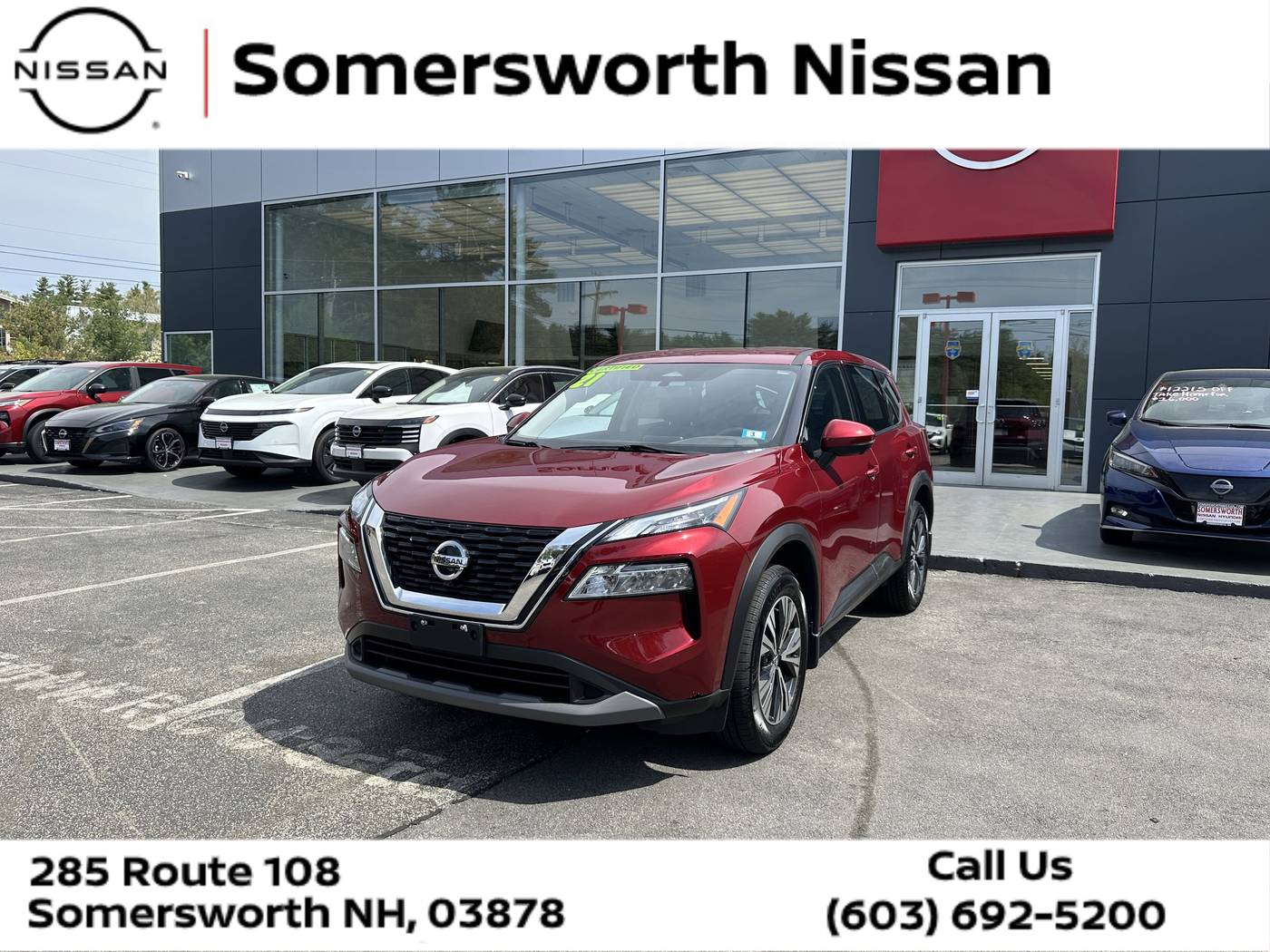 2021 Nissan Rogue SV — SUV — 33,279 mi — Somersworth, NH