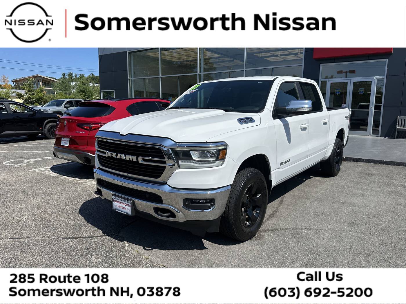 2021 Ram 1500 Big Horn — Pickup Truck — 80,746 mi — Somersworth, NH