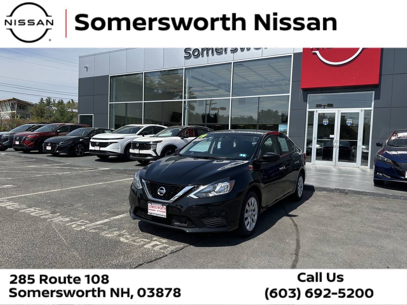 2019 Nissan Sentra S — Sedan — 89,596 mi — Somersworth, NH