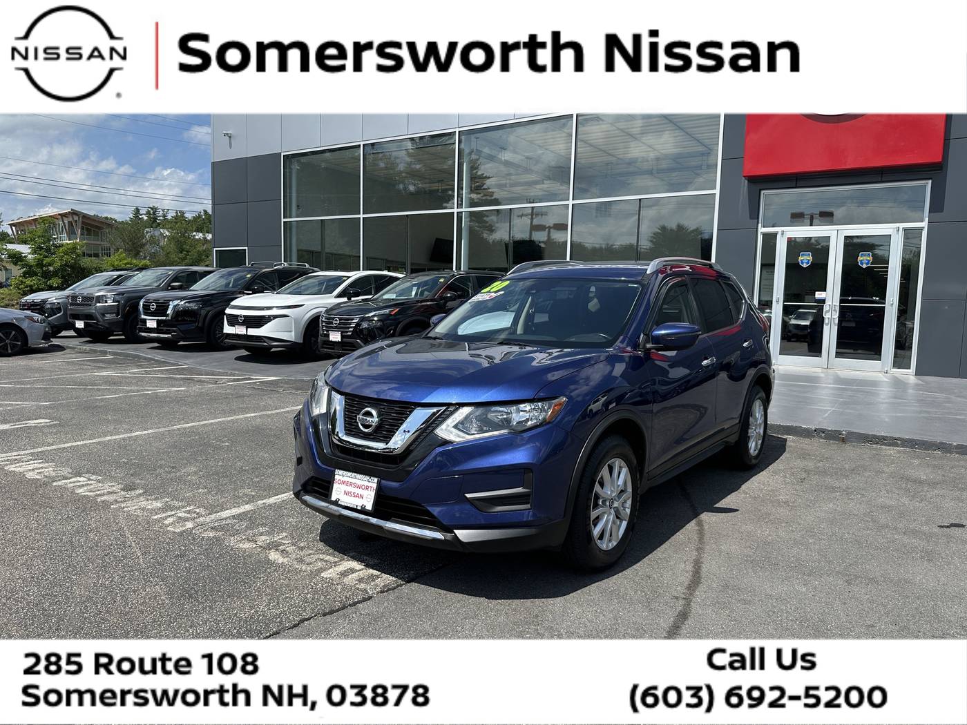 2020 Nissan Rogue SV — SUV — 89,499 mi — Somersworth, NH