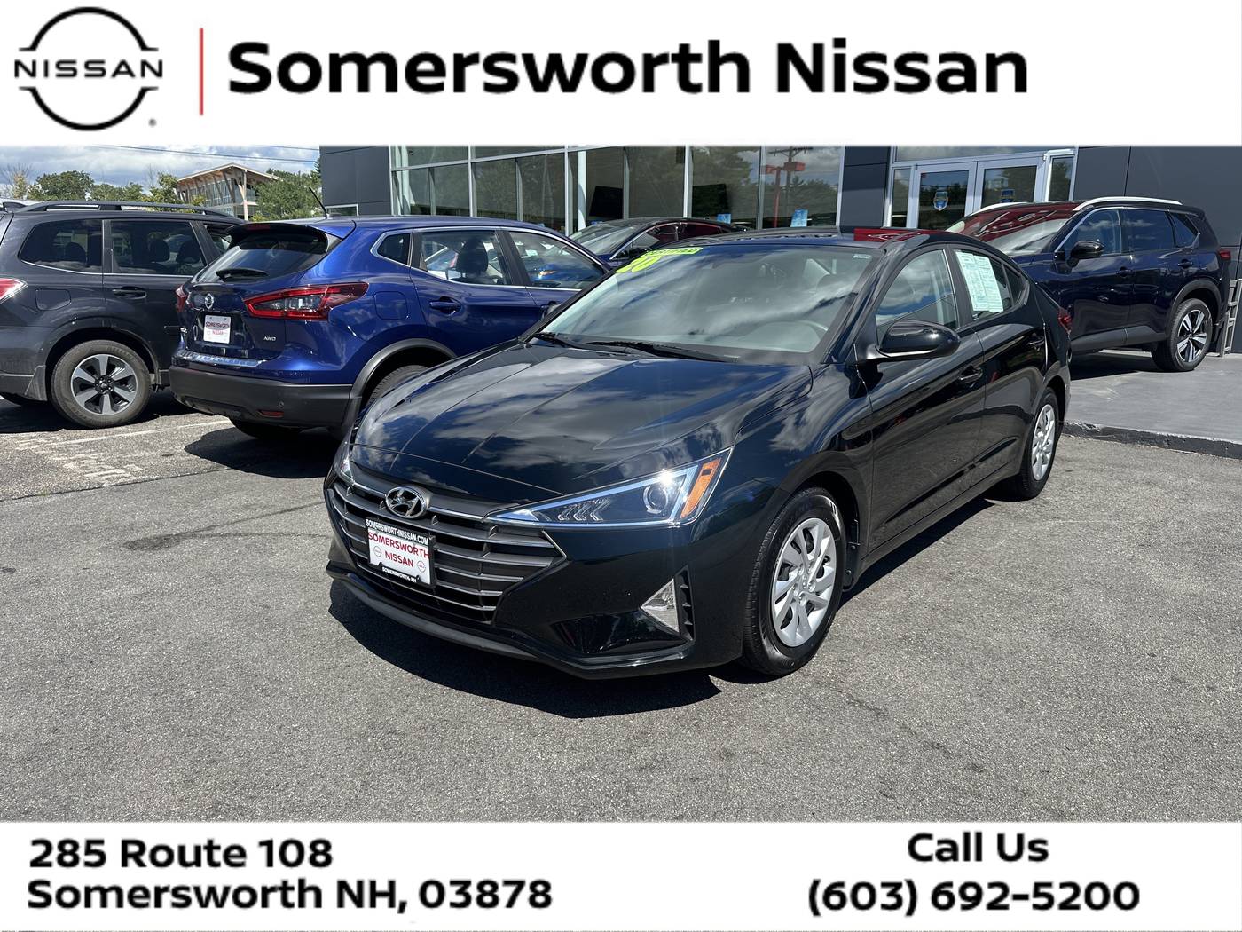 2020 Hyundai Elantra SE — Sedan — 47,580 mi — Somersworth, NH