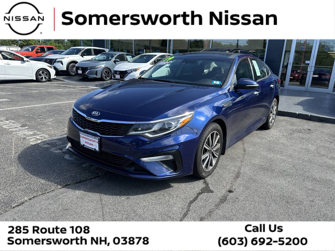 2019 Kia Optima LX — Sedan — 79,669 mi — Somersworth, NH