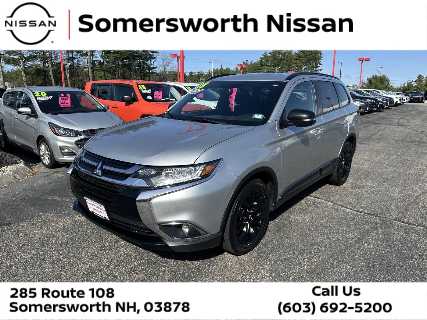 2018 Mitsubishi Outlander ES — SUV — 61,938 mi — Somersworth, NH