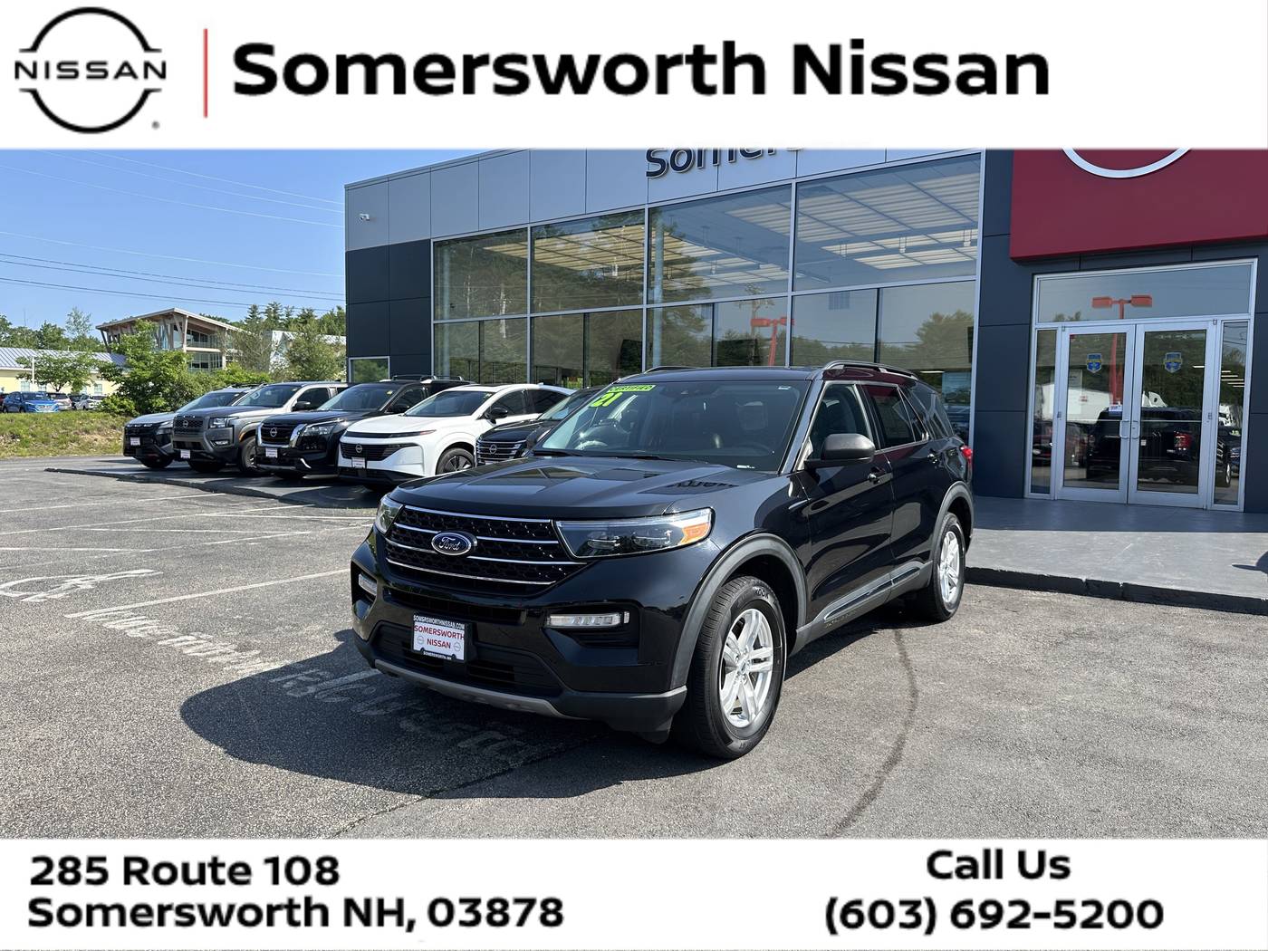 2021 Ford Explorer XLT — SUV — 56,522 mi — Somersworth, NH