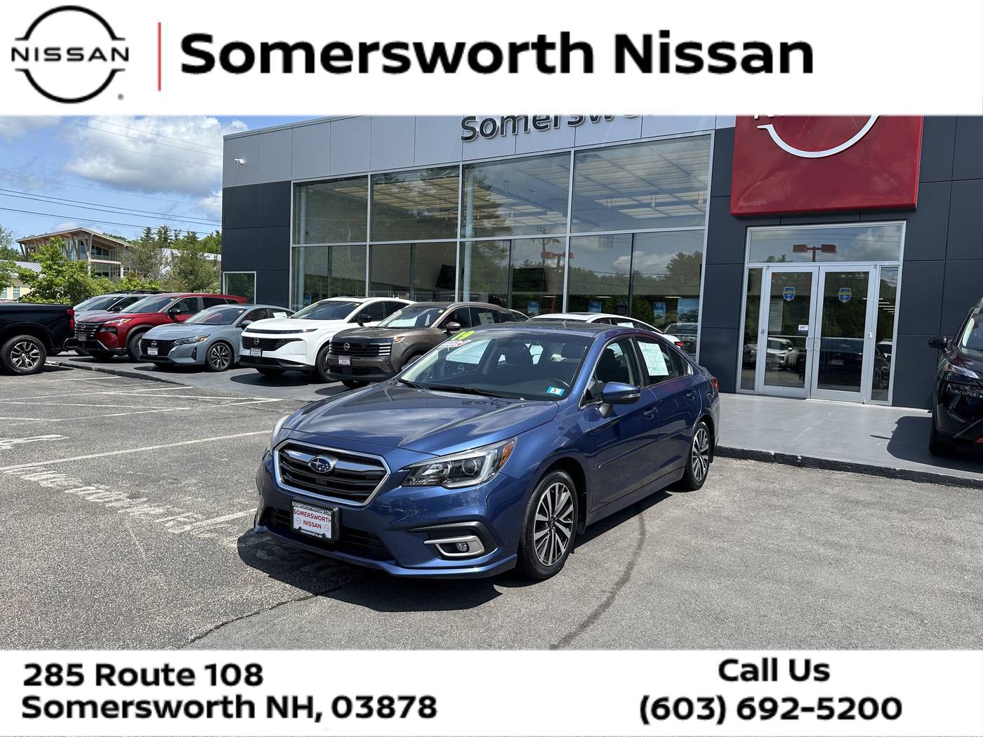 2019 Subaru Legacy 2.5i Premium — Sedan — 80,522 mi — Somersworth, NH