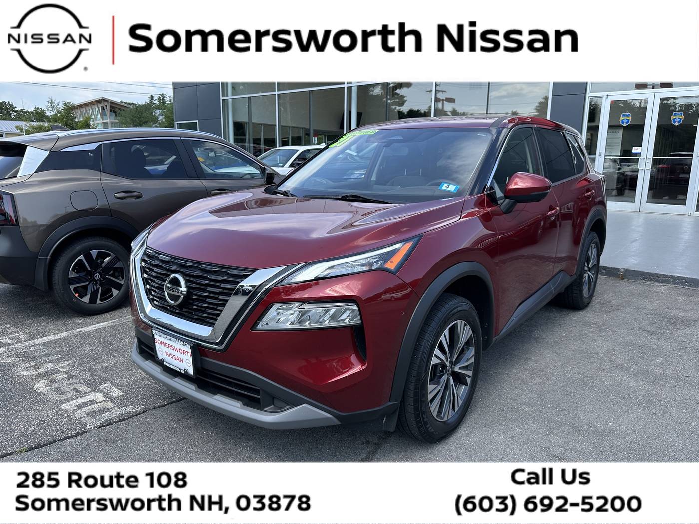 2021 Nissan Rogue SV — SUV — 38,252 mi — Somersworth, NH