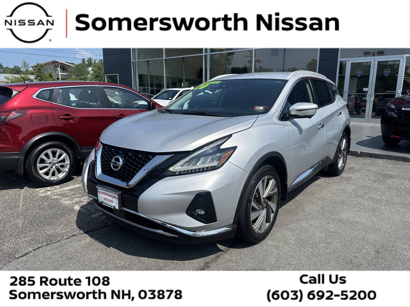 2020 Nissan Murano SL — SUV — 55,288 mi — Somersworth, NH