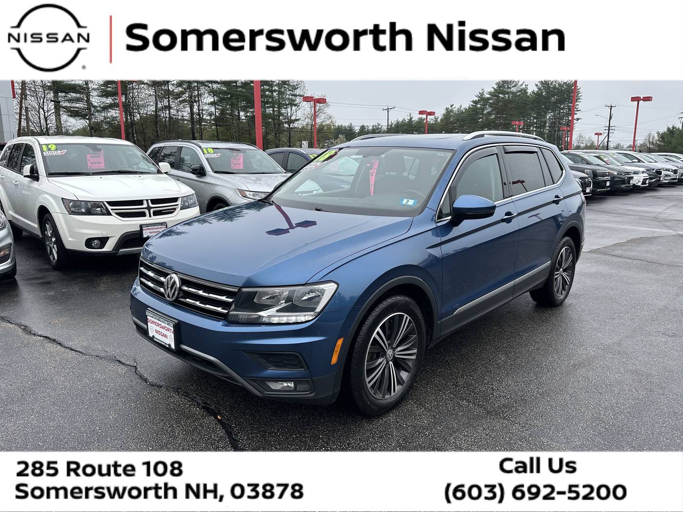 2018 Volkswagen Tiguan SEL — SUV — 82,286 mi — Somersworth, NH