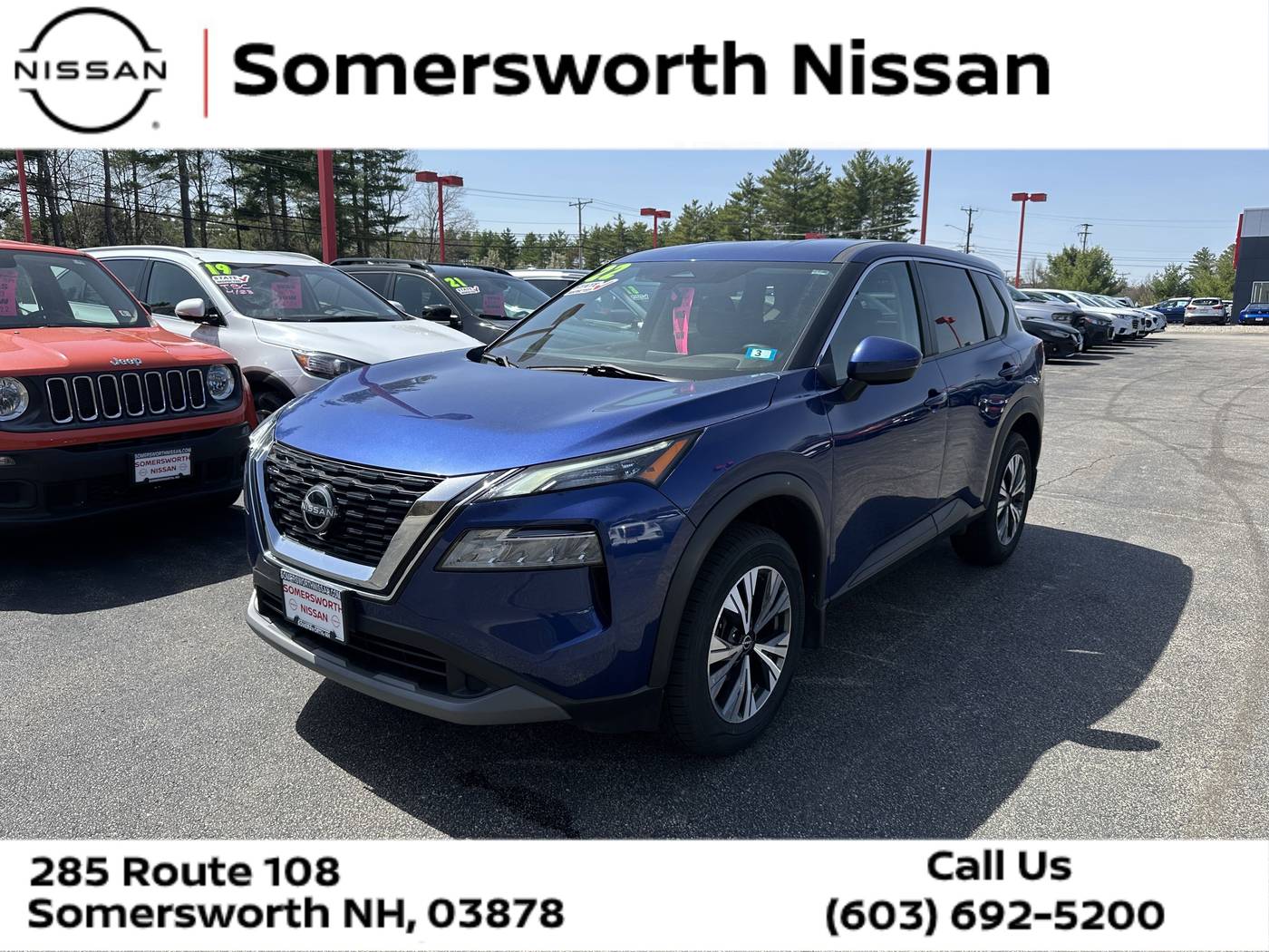 2022 Nissan Rogue SV — SUV — 65,646 mi — Somersworth, NH